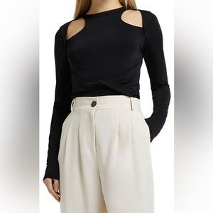 River Island shrug long sleeve bodysuit